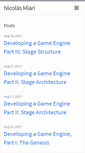 Mobile Screenshot of nicolasmiari.com