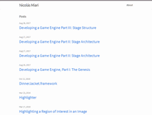 Tablet Screenshot of nicolasmiari.com